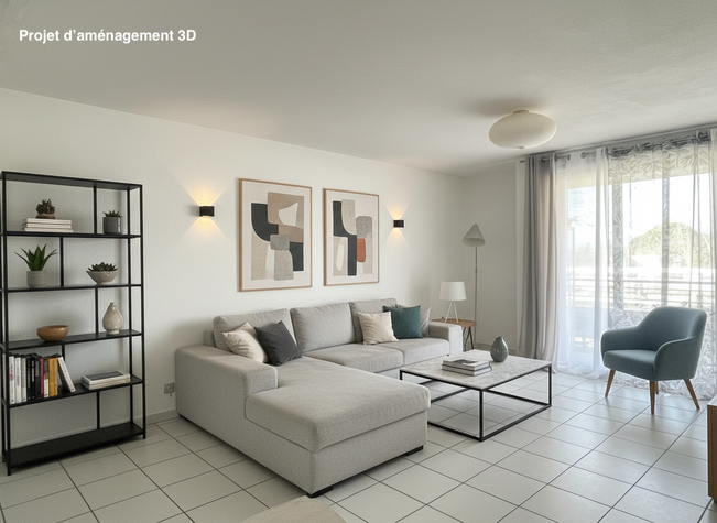 appartement 3 pièces - 55m2 à Toulouse (31200)