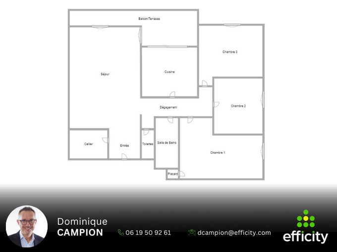 Achat immobilier Appartement 4 pièces  91m2 à Meylan (38240) - Photo n°10