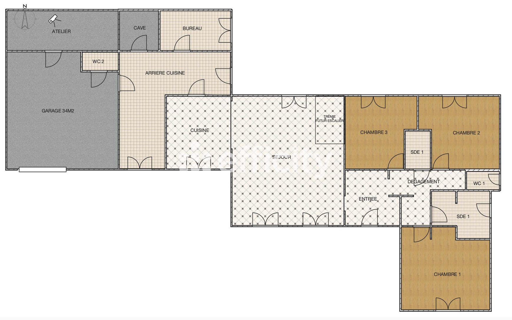 Achat immobilier Maison 5 pièces  127m2 à Locmalo (56160) - Photo n°11