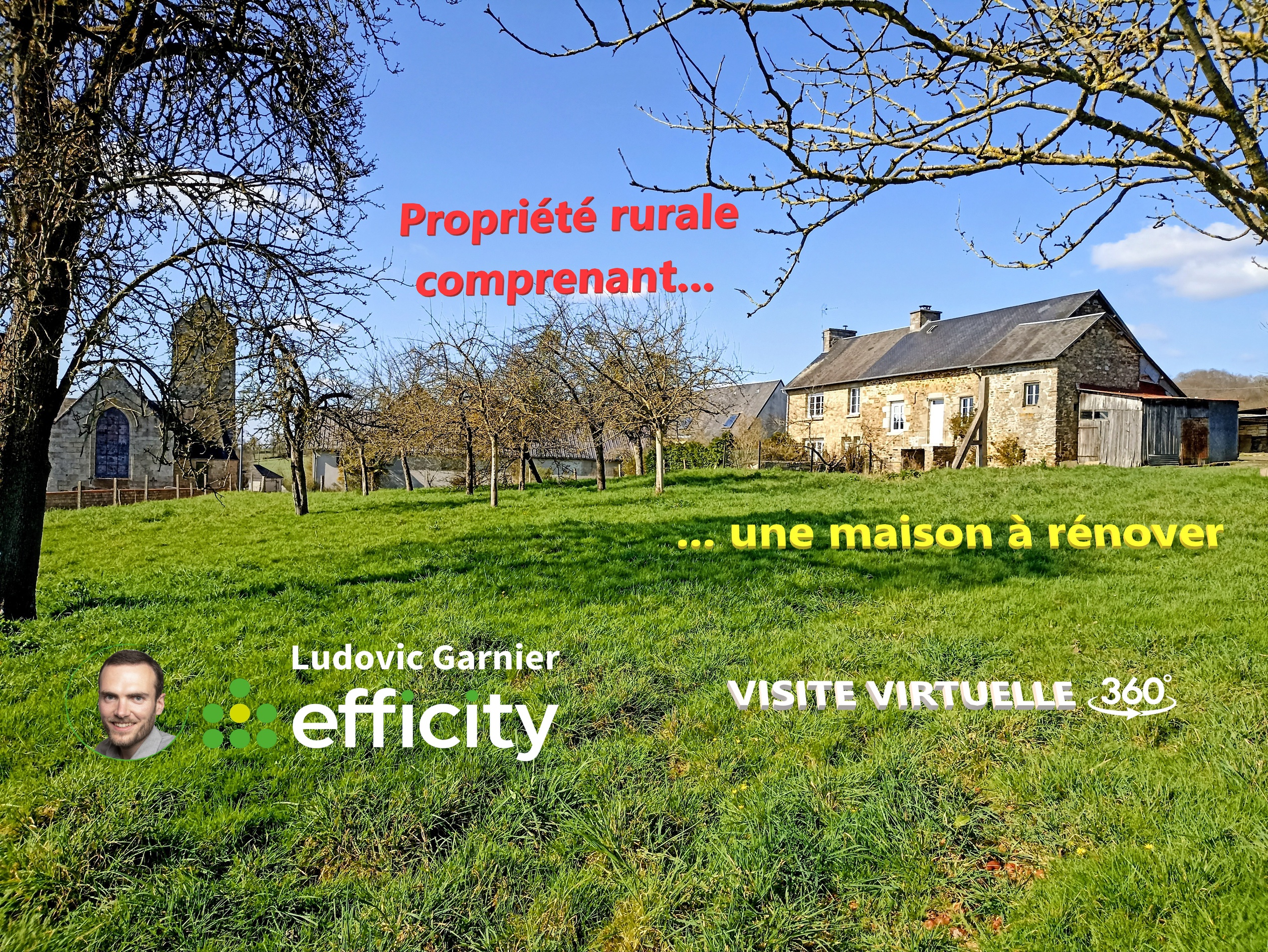 maison 4 pièces - 108m2 à Romagny Fontenay (50140)