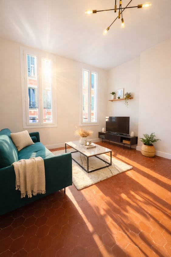 appartement 2 pièces - 25m2 à Marseille (13005)