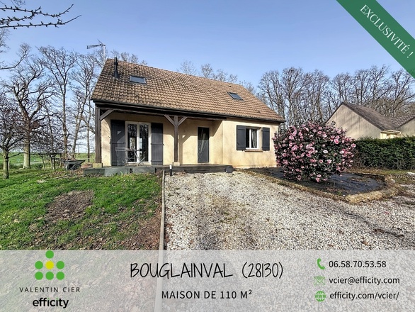 maison 5 pièces - 110m2 à Bouglainval (28130)