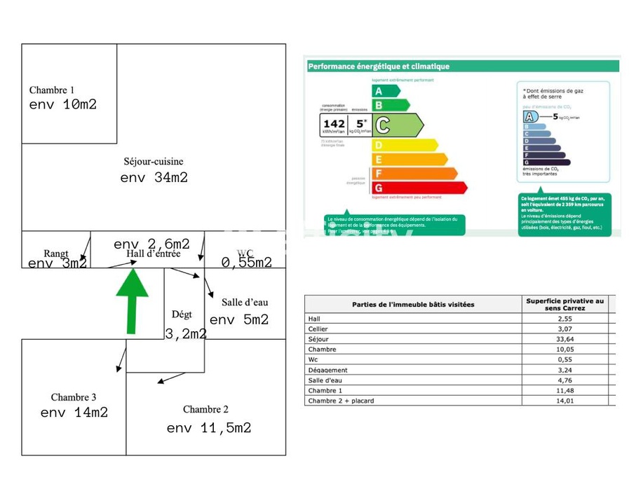 Achat immobilier Appartement 4 pièces  85m2 à Gardanne (13120) - Photo n°5