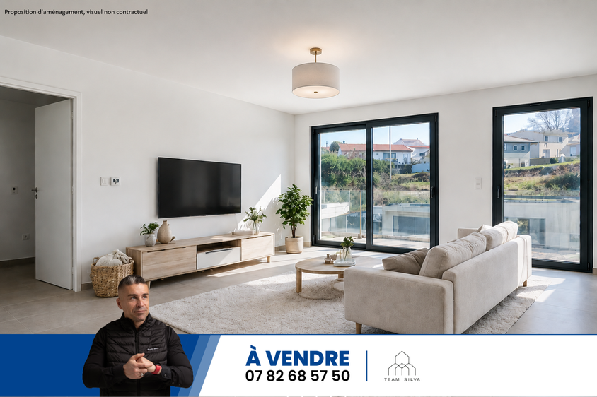 appartement 3 pièces - 72,0m2 à Seyssuel (38200)