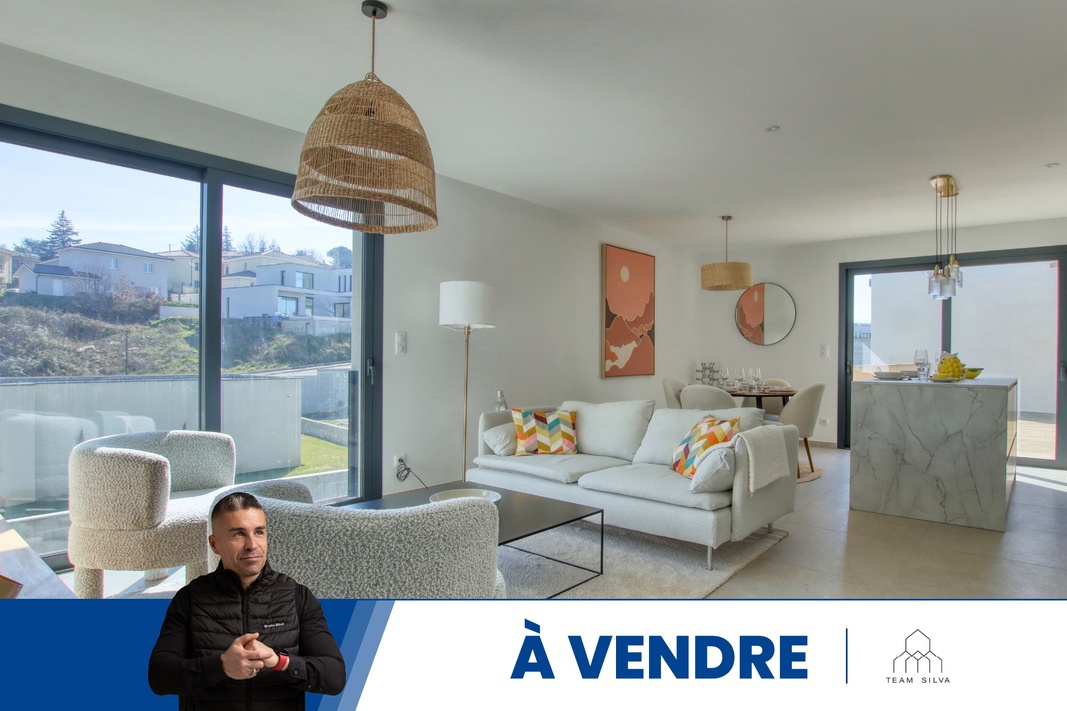 appartement 4 pièces - 88m2 à Seyssuel (38200)