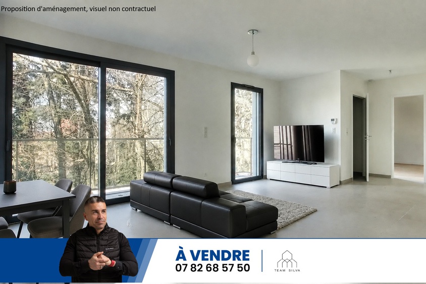 appartement 2 pièces - 50,0m2 à Seyssuel (38200)