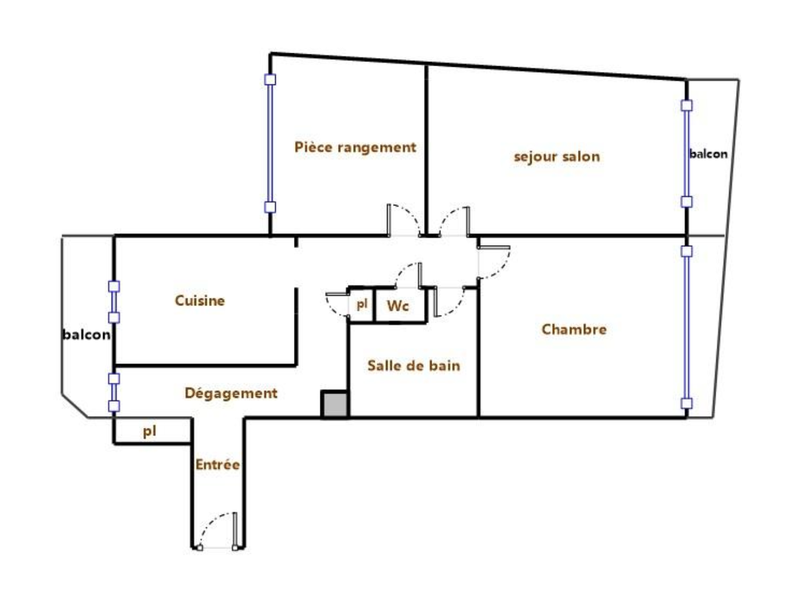 Achat immobilier Appartement 3 pièces  63m2 à Valence (26000) - Photo n°11