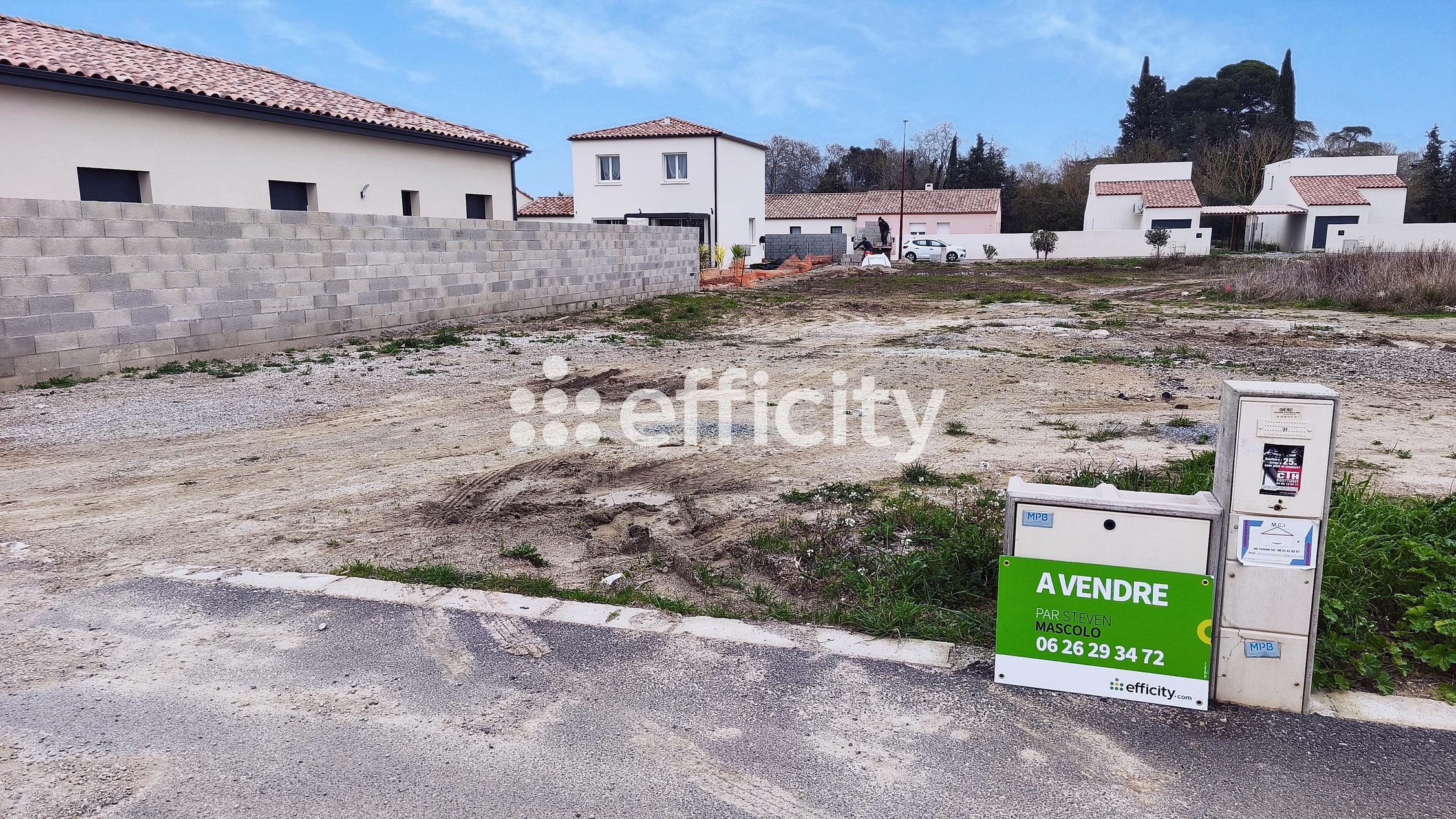 terrain  - 400m2 à Olonzac (34210)