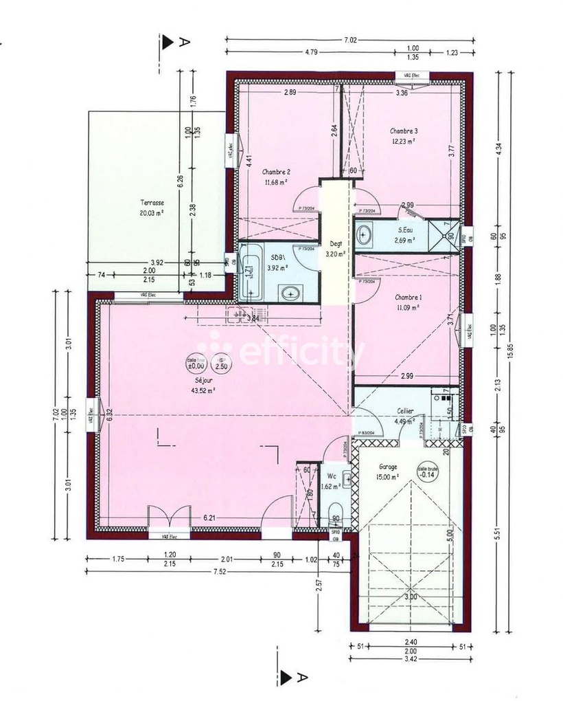 Achat immobilier Maison 4 pièces  94m2 à Saint-Froult (17780) - Photo n°26