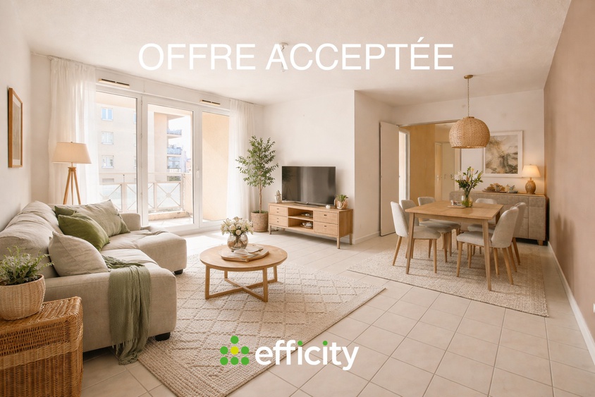 appartement 3 pièces - 63,0m2 à Villeurbanne (69100)