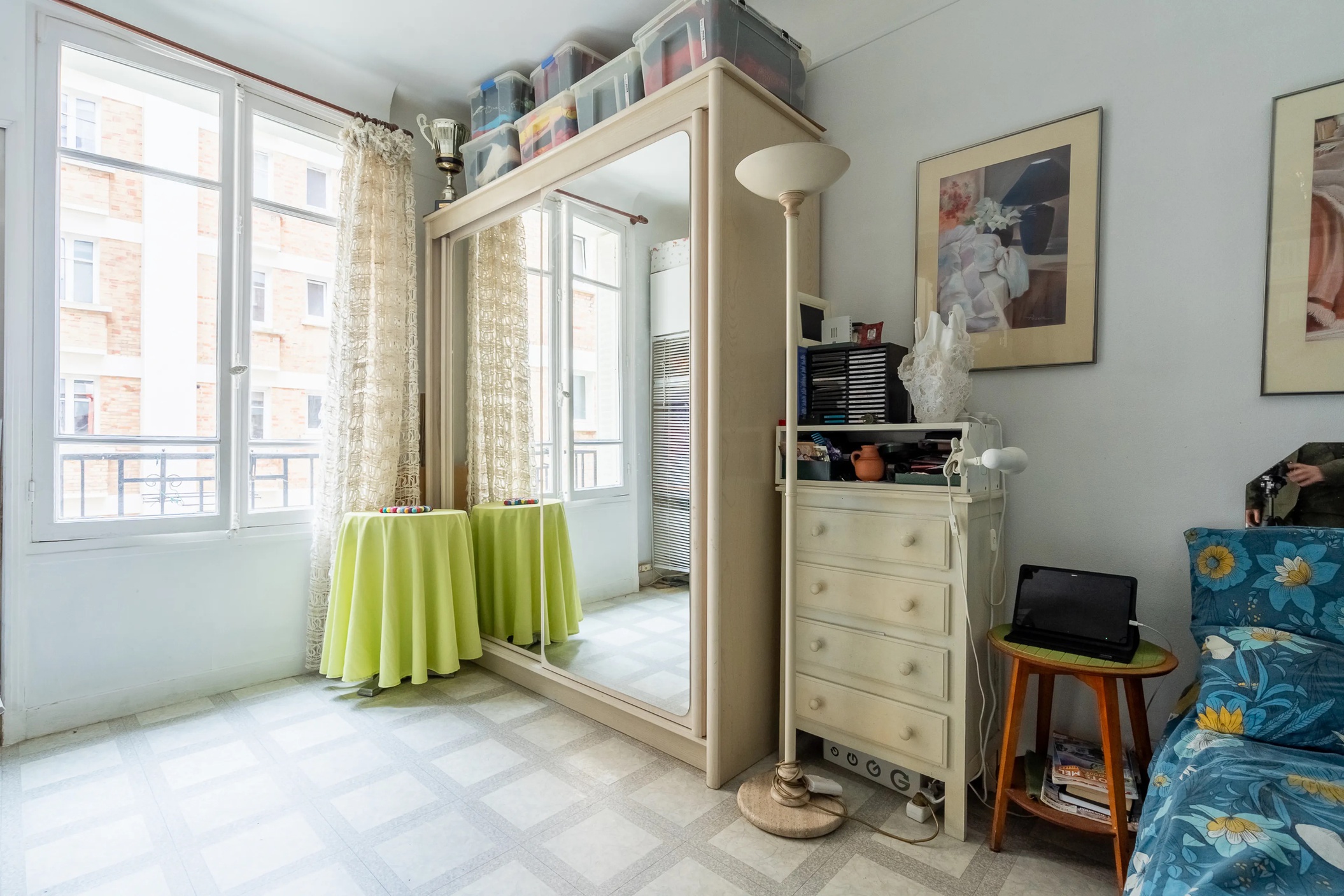 appartement 1 pièces - 21m2 à Paris (75019)