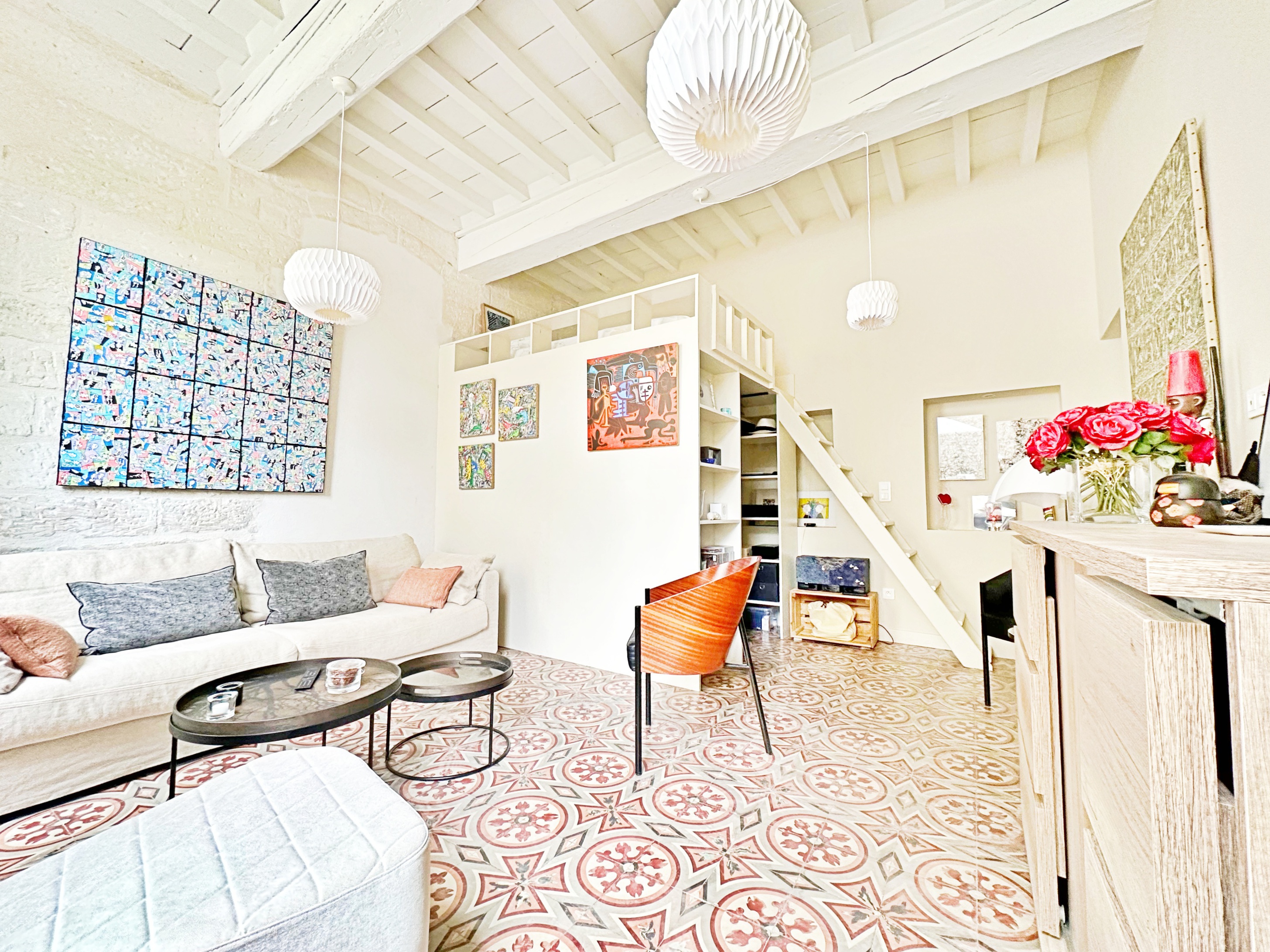 Achat immobilier Appartement 2 pièces  50m2 à Villeneuve-lès-Avignon (30400) - Photo n°4