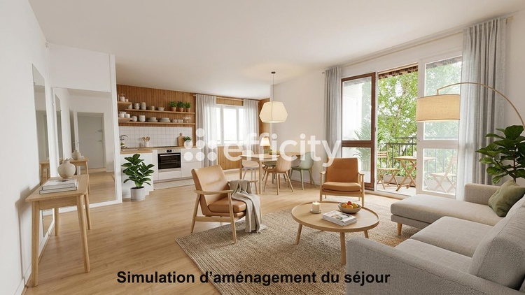 appartement 5 pièces - 91m2 à Fresnes (94260)