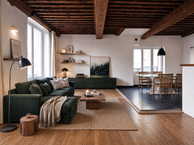 appartement 6 pièces - 192m2 à Lyon (69004)