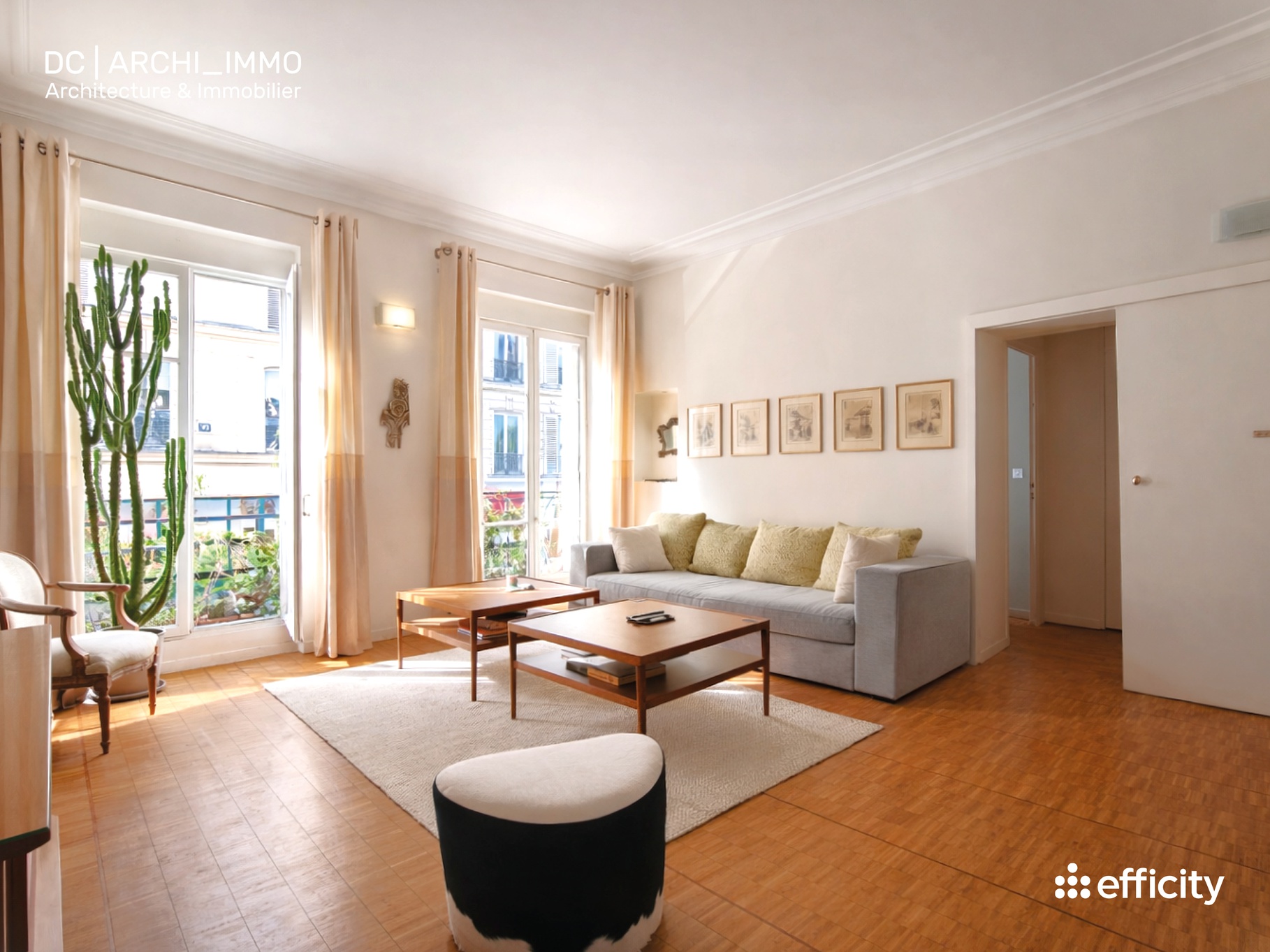 appartement 5 pièces - 90,0m2 à Paris (75017)