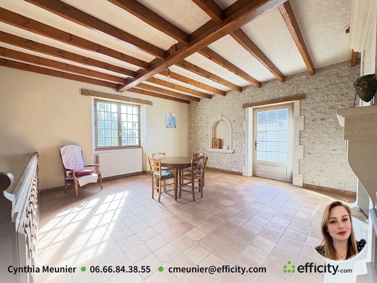 Achat immobilier Maison 7 pièces  222m2 à Ladiville (16120) - Photo n°9