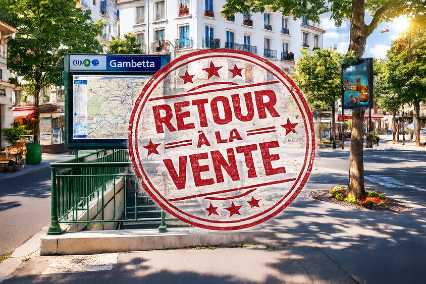 appartement 1 pièces - 14m2 à Paris (75020)