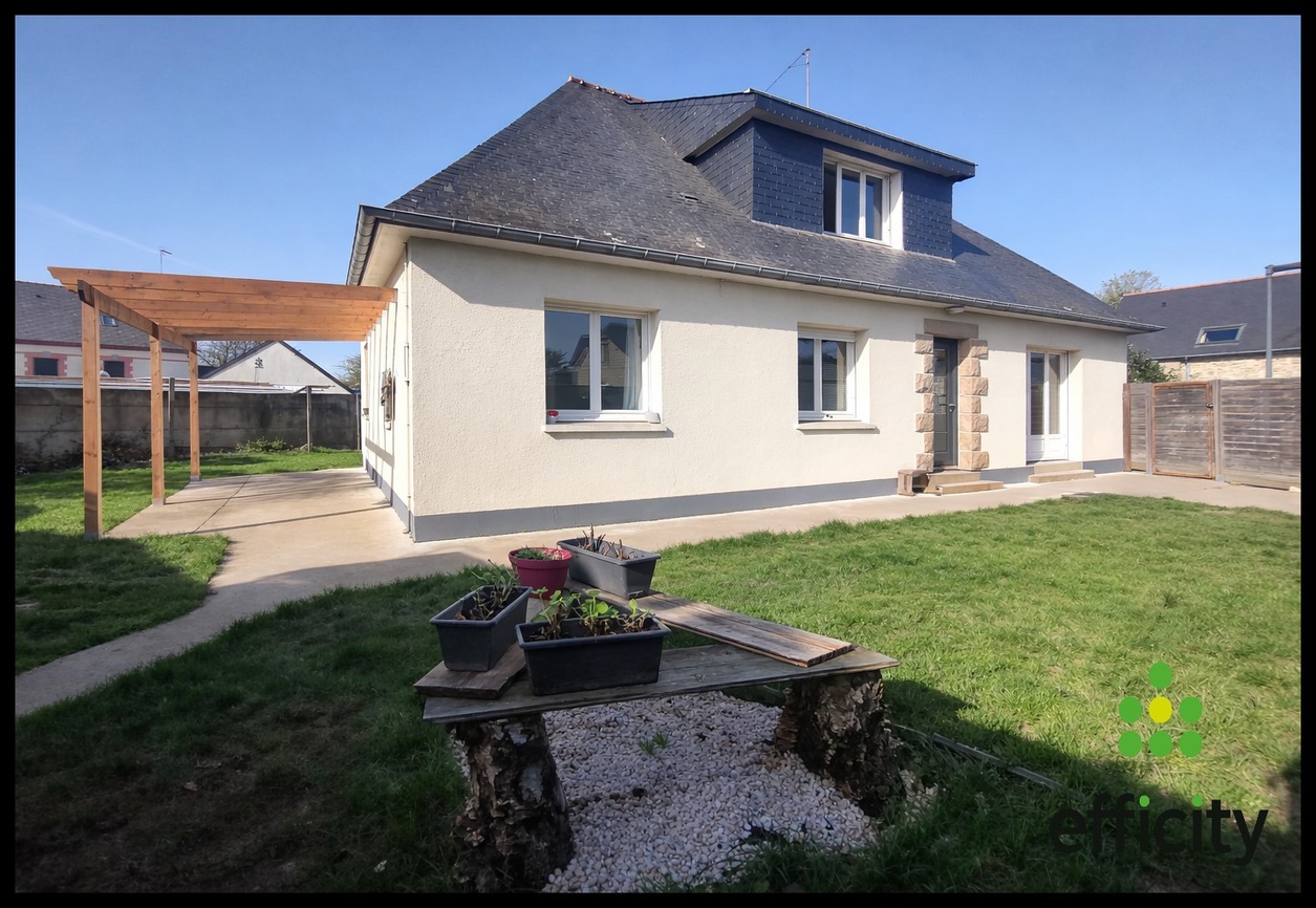Achat immobilier Maison 7 pièces  155m2 à Servon-sur-Vilaine (35530) - Photo n°1