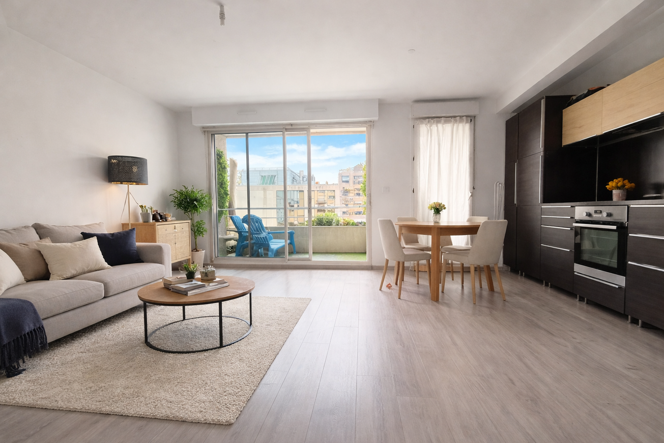 Achat immobilier Appartement 2 pièces  47m2 à Toulouse (31000) - Photo n°1