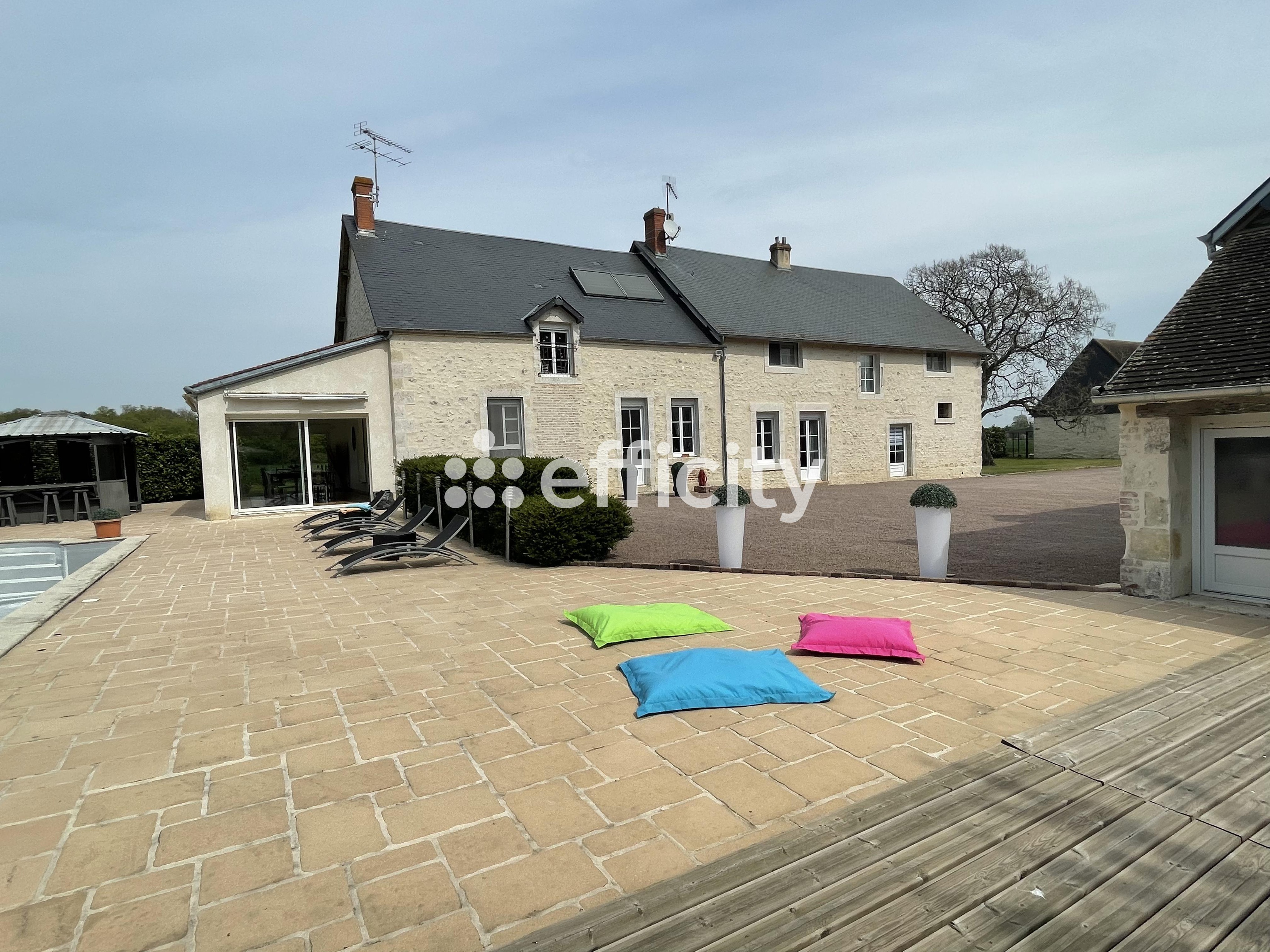 Achat immobilier Maison 9 pièces  300m2 à Villeneuve-sur-Cher (18400) - Photo n°4