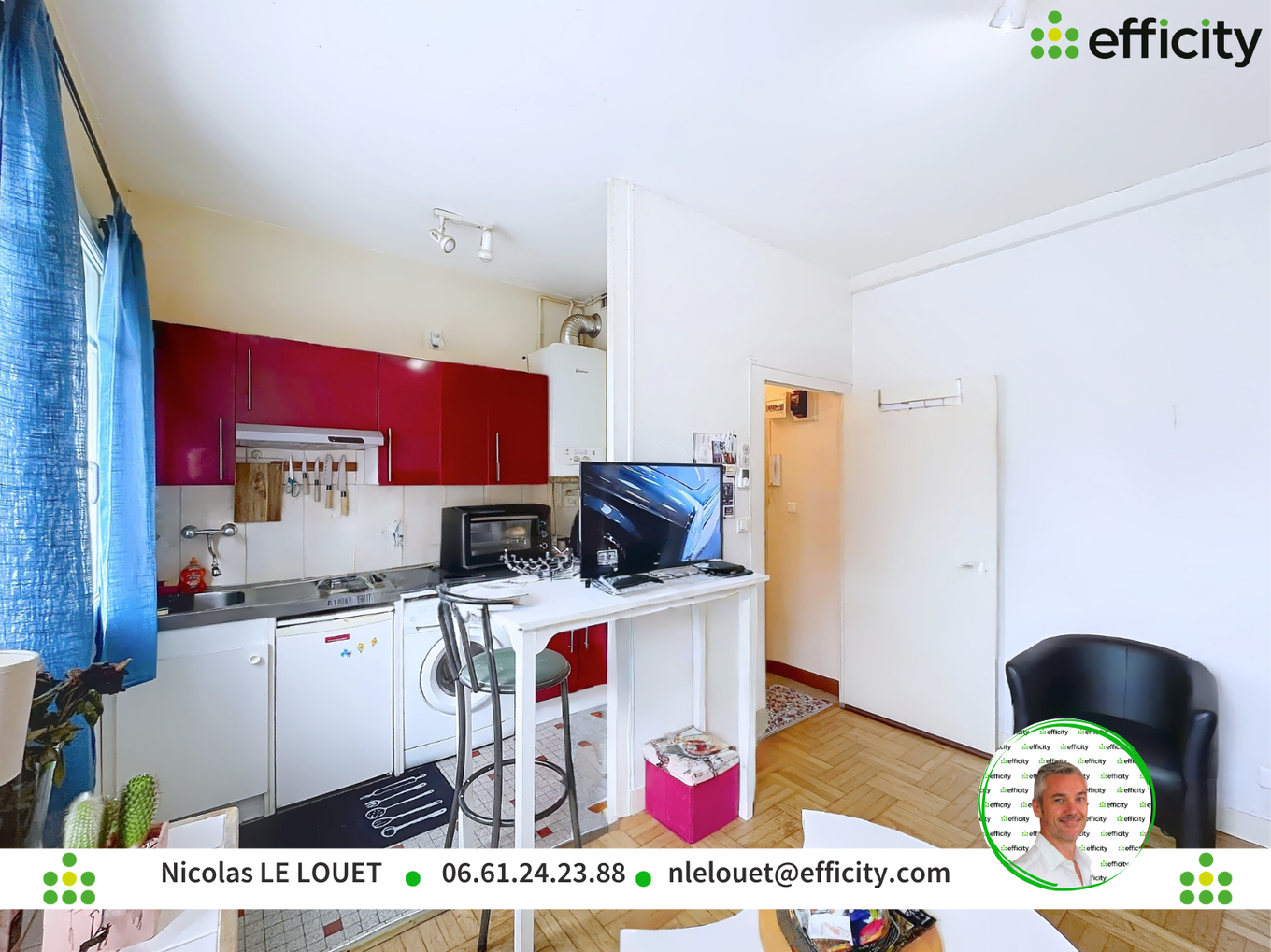 Achat immobilier Appartement 2 pièces  29m2 à Angoulême (16000) - Photo n°4