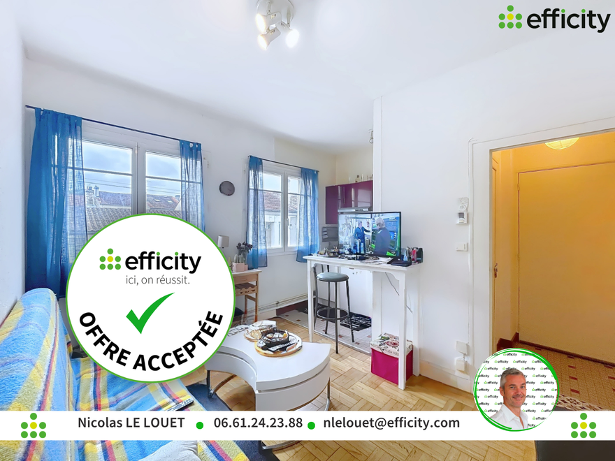 appartement 2 pièces - 29m2 à Angoulême (16000)