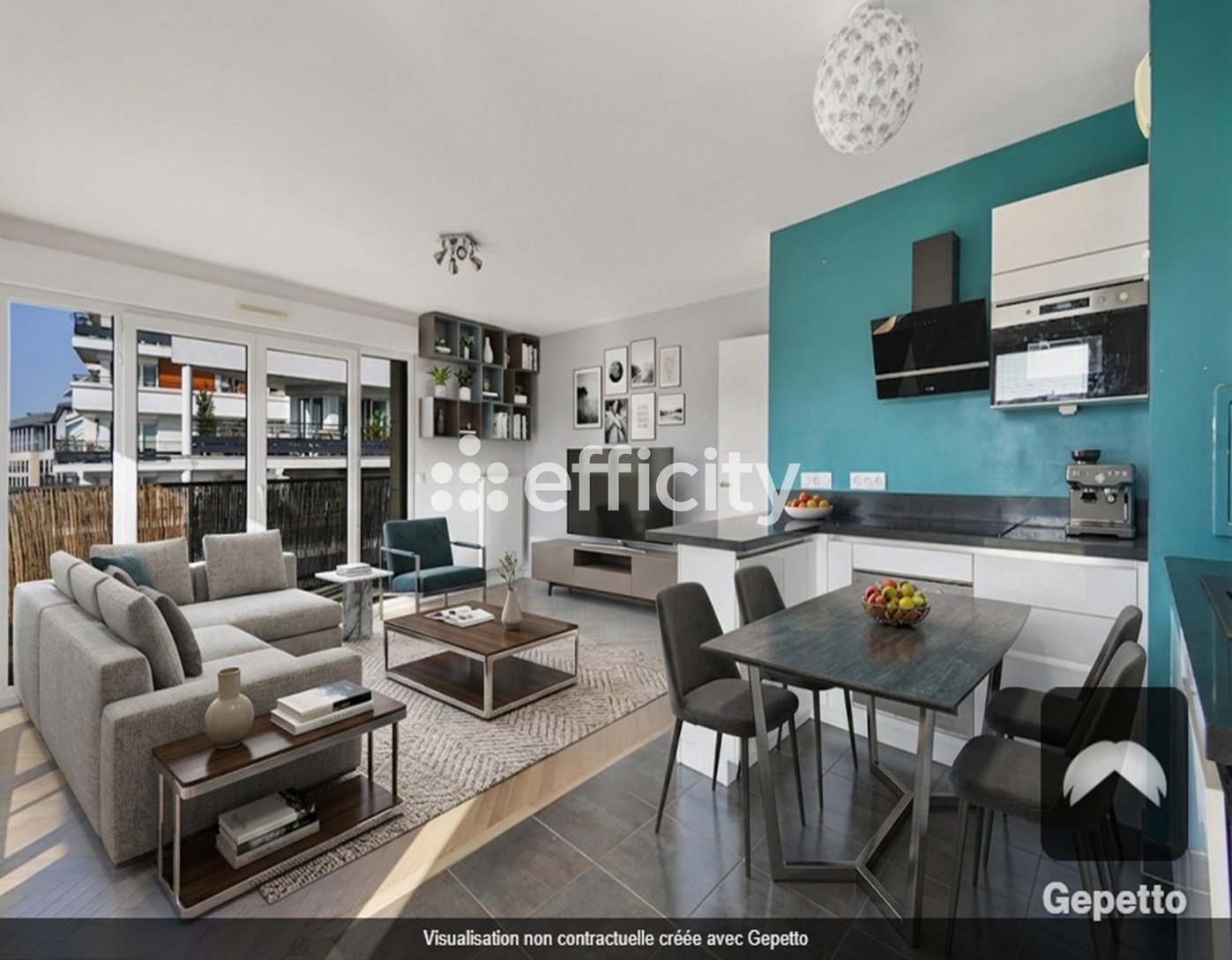 appartement 4 pièces - 93m2 à Bois-Colombes (92270)