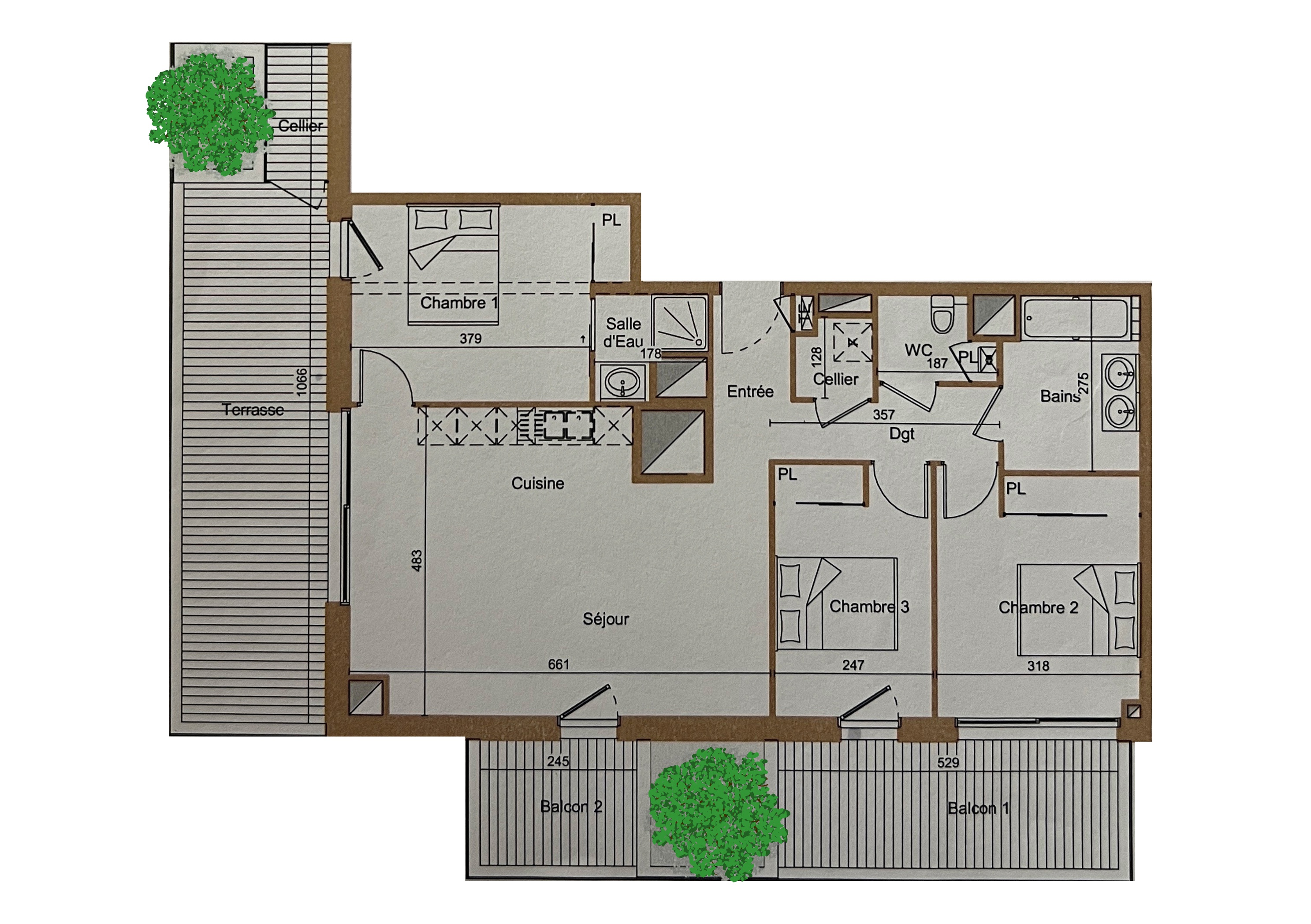 Achat immobilier Appartement 4 pièces  83m2 à Capbreton (40130) - Photo n°20