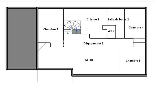 Achat immobilier Maison 9 pièces  247m2 à Prat-Bonrepaux (09160) - Photo n°7