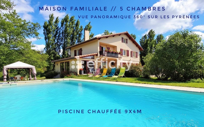 maison 9 pièces - 247m2 à Prat-Bonrepaux (09160)