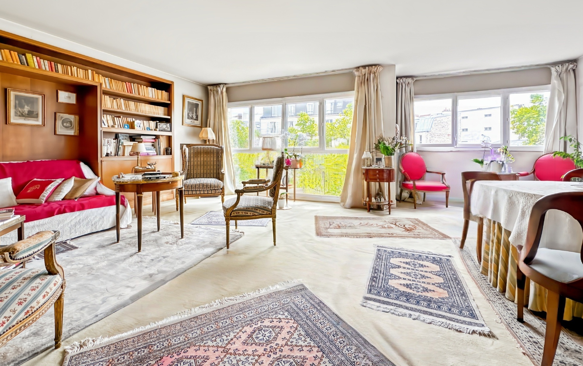 appartement 4 pièces - 95m2 à Paris (75017)