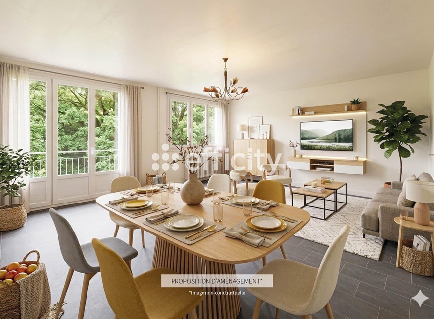 appartement 3 pièces - 70m2 à Saint-Chamond (42400)