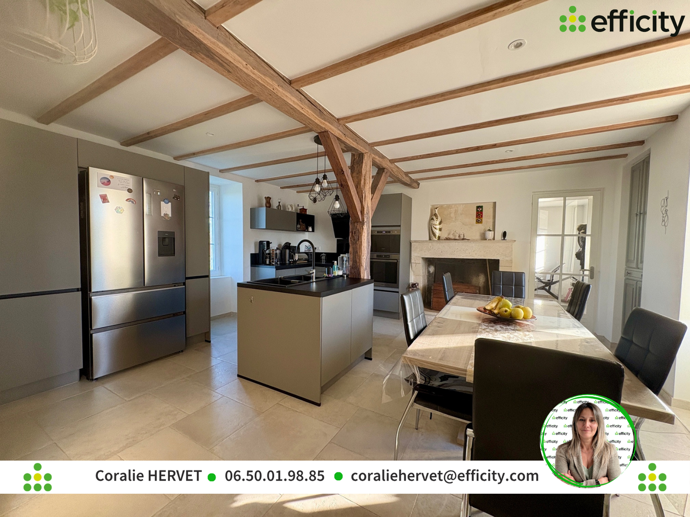 Achat immobilier Maison 7 pièces  130m2 à Torsac (16410) - Photo n°5