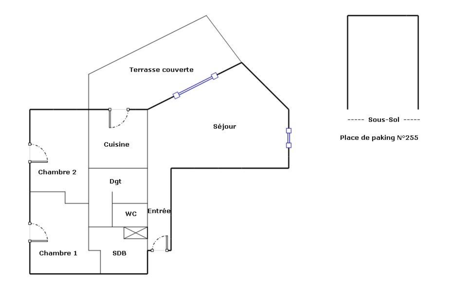 Achat immobilier Appartement 3 pièces  59m2 à Soorts-Hossegor (40150) - Photo n°10