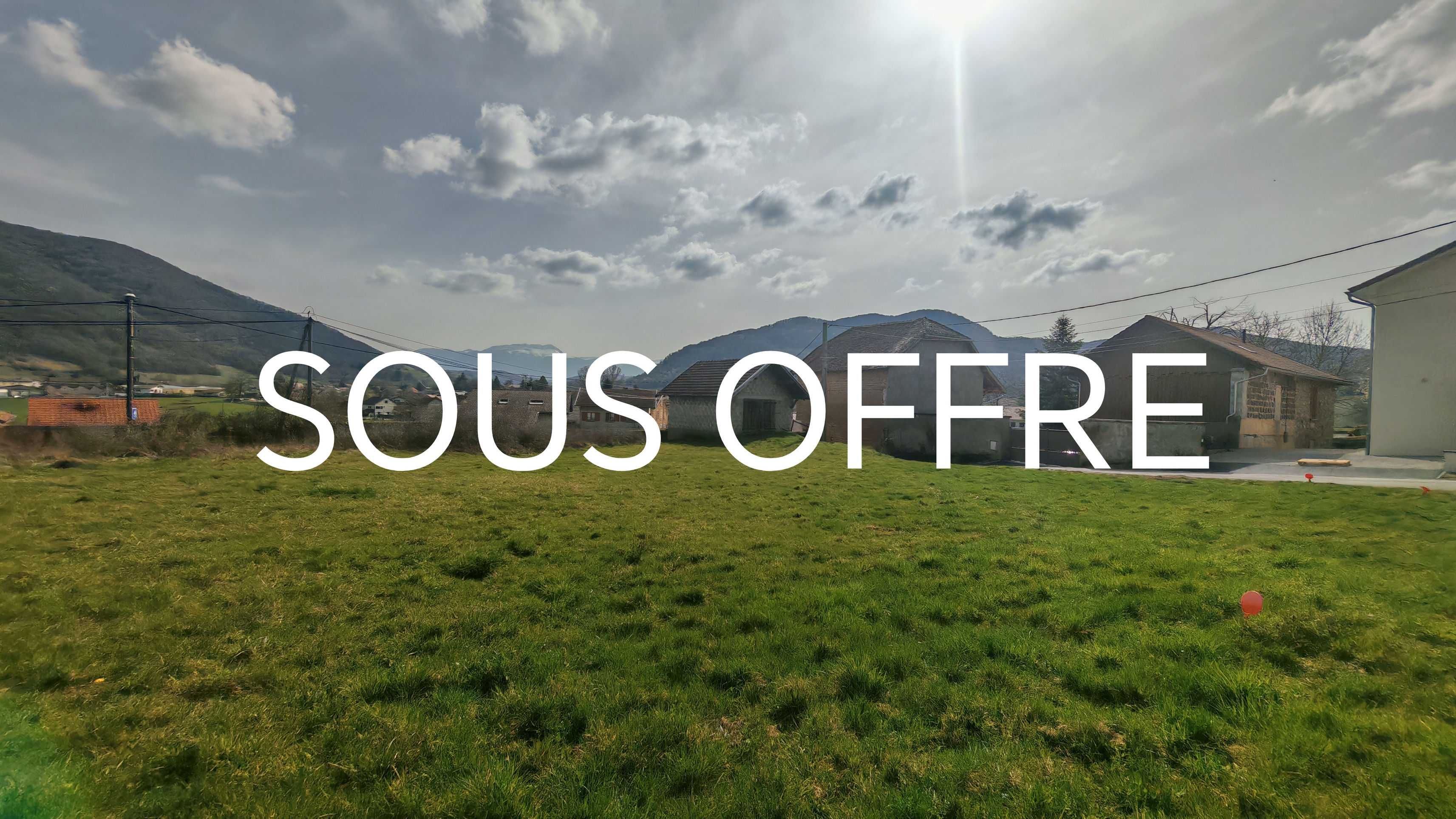 Achat immobilier Terrain   560m2 à Chirens (38850) - Photo n°1