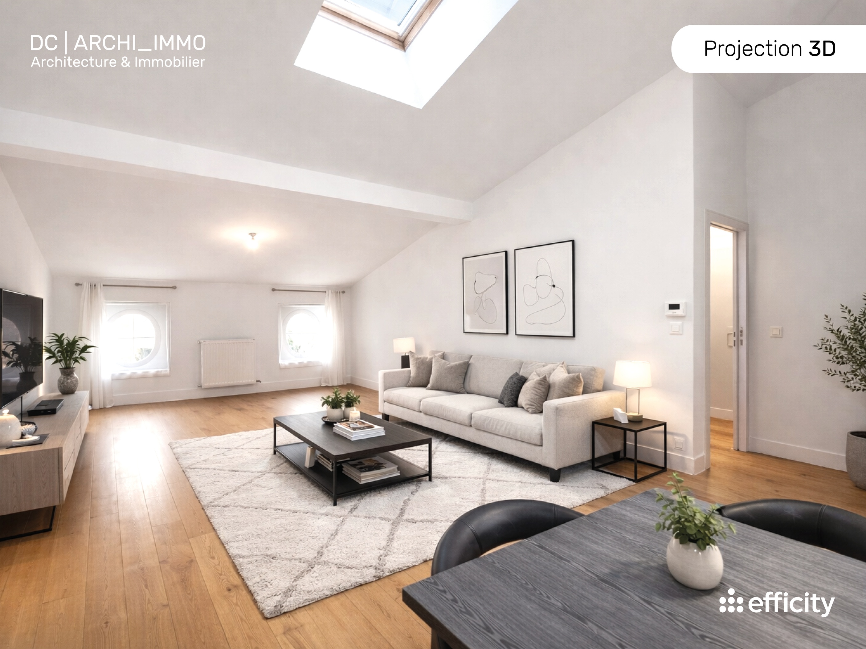 Achat immobilier Appartement 3 pièces  75m2 à Bordeaux (33800) - Photo n°1