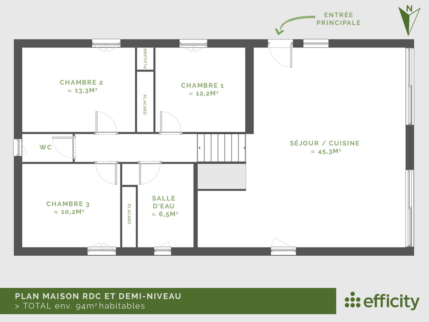 Achat immobilier Maison 5 pièces  94m2 à Saint-Just-Saint-Rambert (42170) - Photo n°15