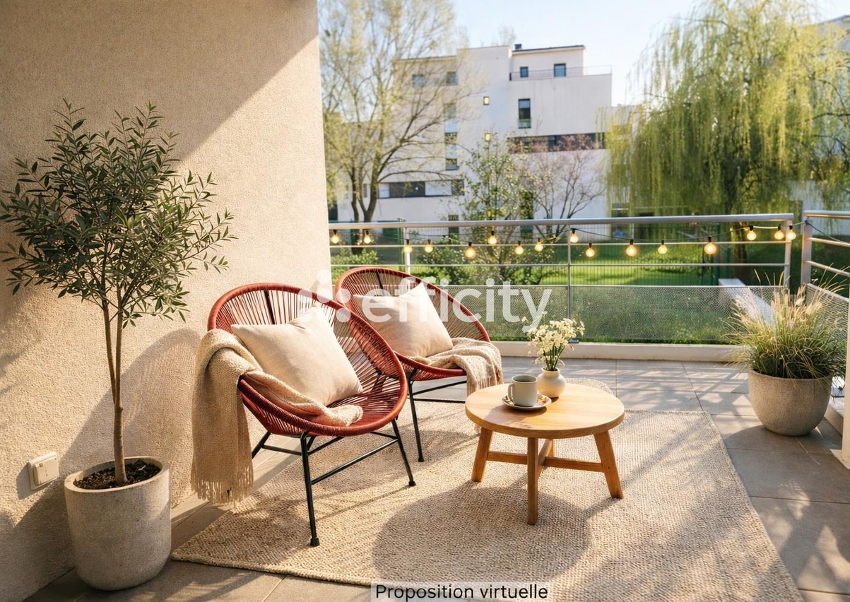 Achat immobilier Appartement 4 pièces  90m2 à Cesson-Sévigné (35510) - Photo n°1