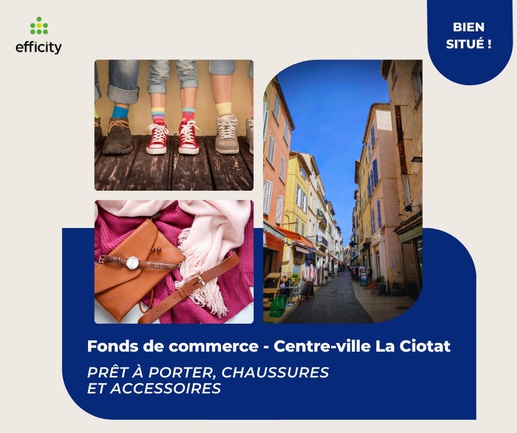 fonds de commerce  - 74m2 à La Ciotat (13600)