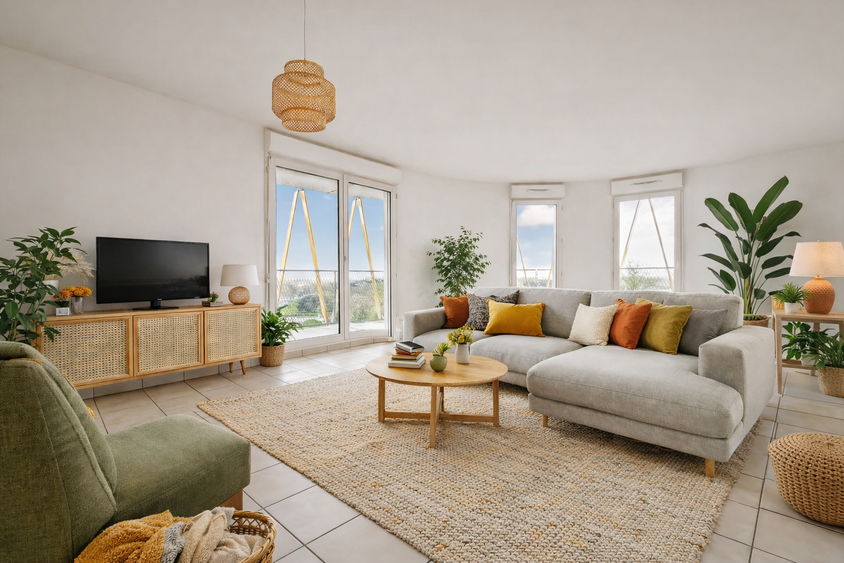 appartement 3 pièces - 70m2 à Bordeaux (33300)