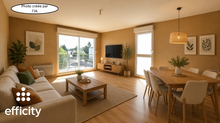 appartement 2 pièces - 54m2 à Cesson-Sévigné (35510)
