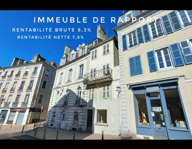 immeuble 7 pièces - 123m2 à Pau (64000)