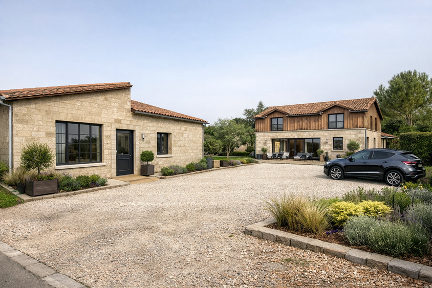 terrain  - 1100m2 à Fronsac (33126)