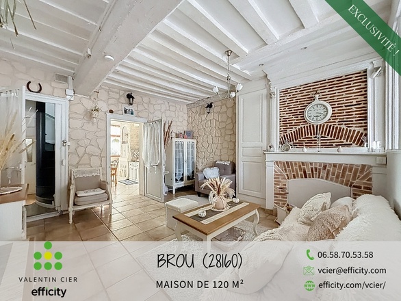 maison 5 pièces - 120m2 à Brou (28160)