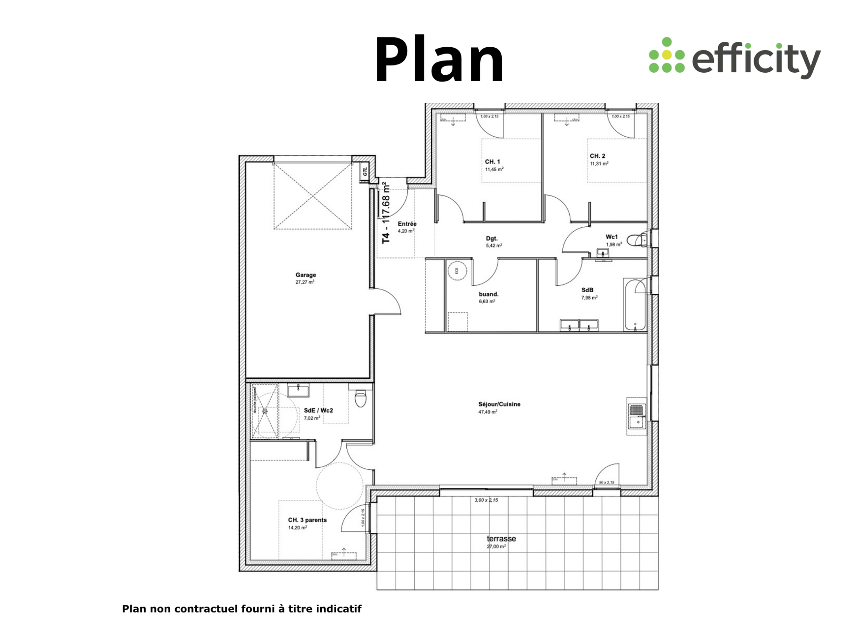 Achat immobilier Maison 5 pièces  118m2 à Villemoirieu (38460) - Photo n°4