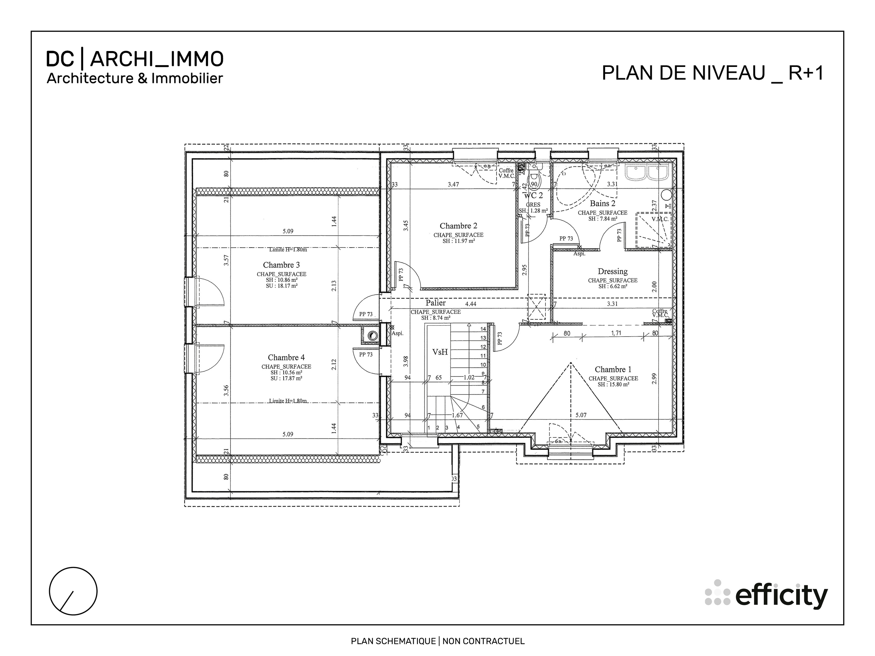 Achat immobilier Maison 7 pièces  173m2 à Jouy-lès-Reims (51390) - Photo n°6