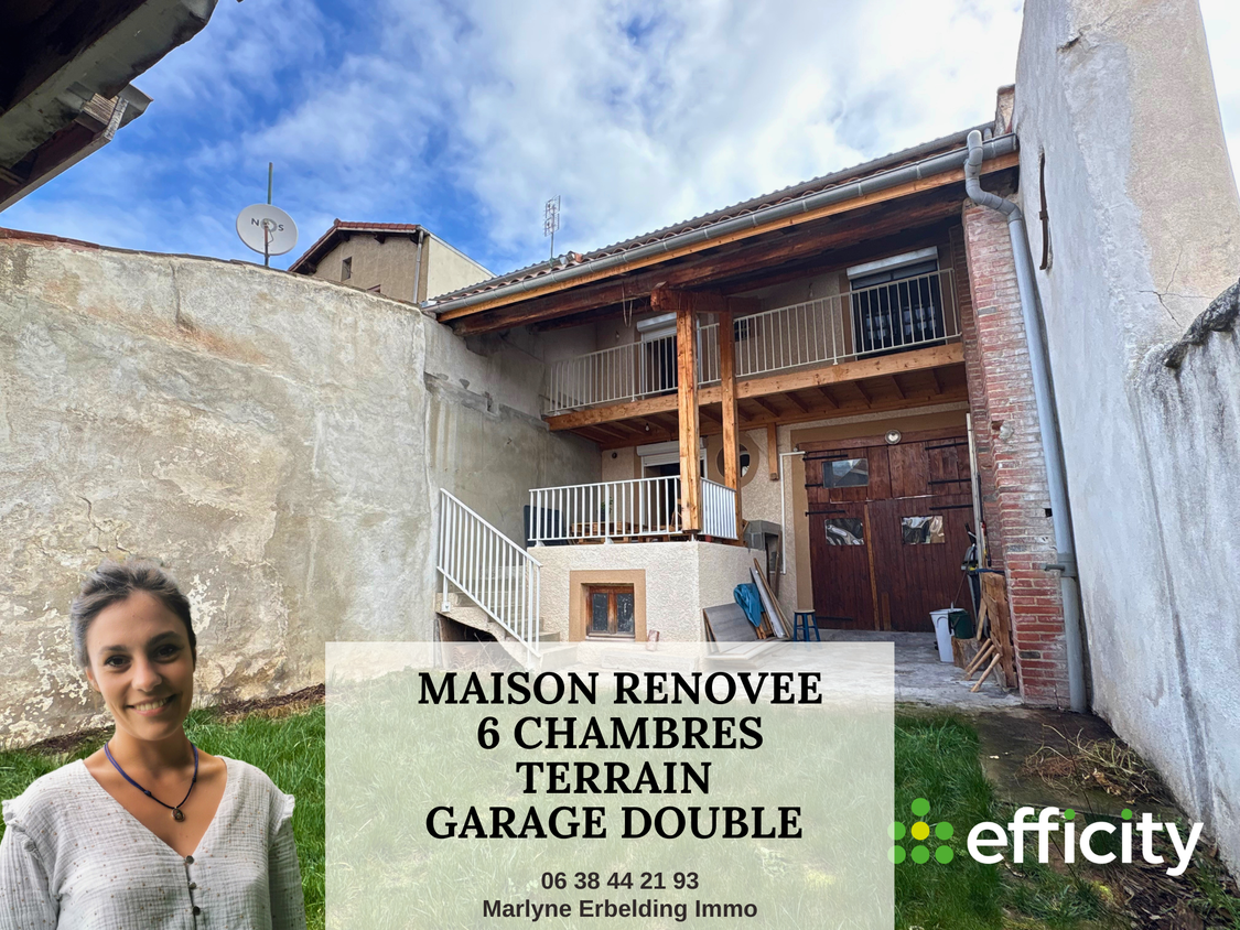 maison 7 pièces - 170m2 à Sury-le-Comtal (42450)