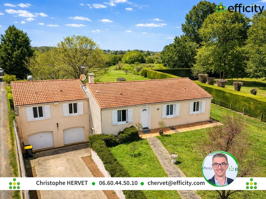 maison 6 pièces - 132m2 à La Rochefoucauld-en-Angoumois (16110)
