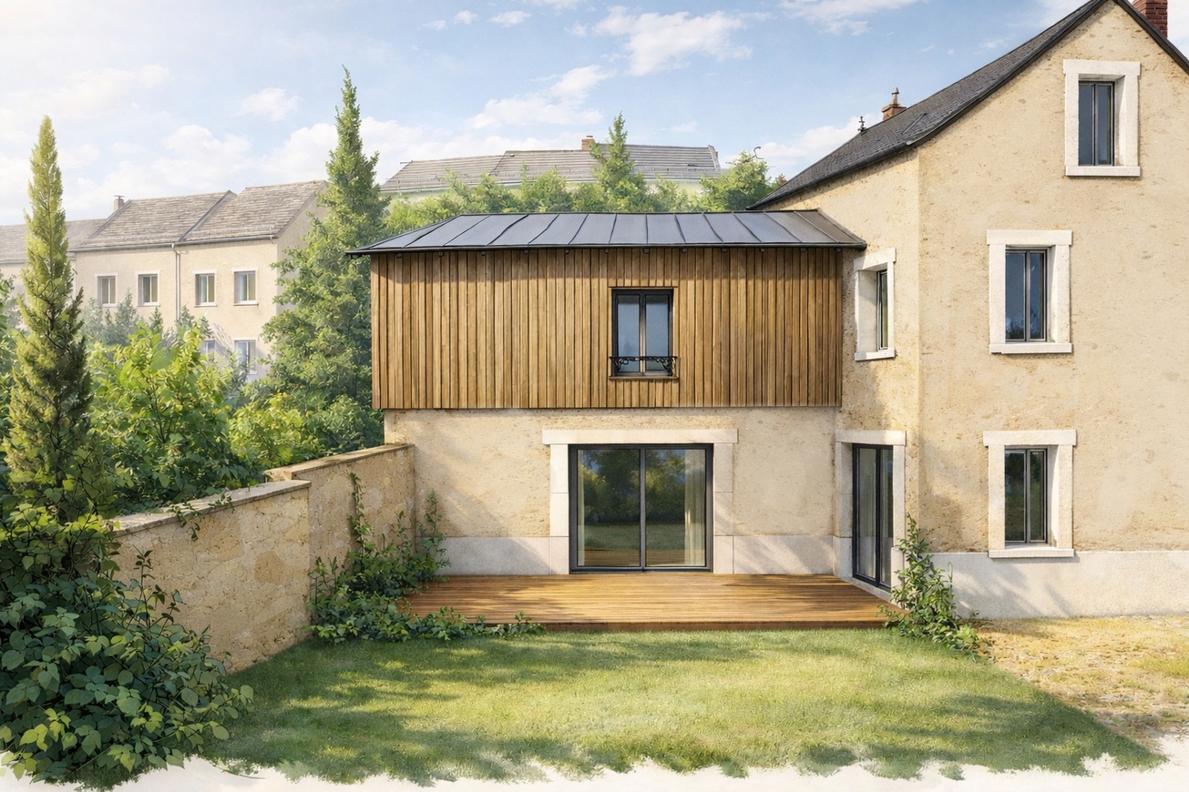 Achat immobilier Maison 4 pièces  86m2 à Tours (37000) - Photo n°1