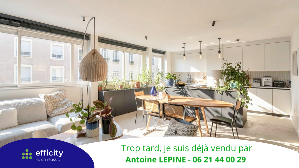 appartement 4 pièces - 75m2 à Lyon (69006)
